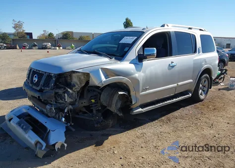 2009 Nissan Armada Se from USA, damaged, VIN 5N1BA08D49N600061
